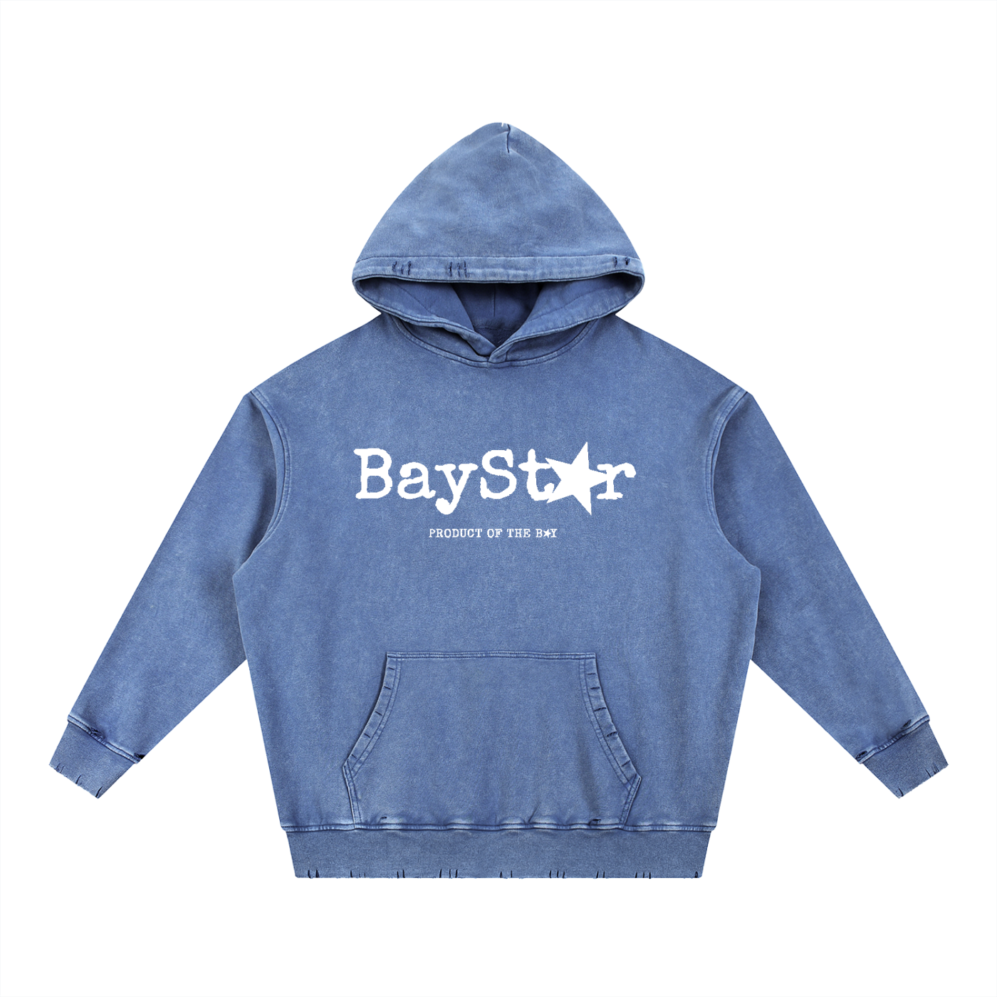 Bayst★r Snowashed Cotton Hoodie